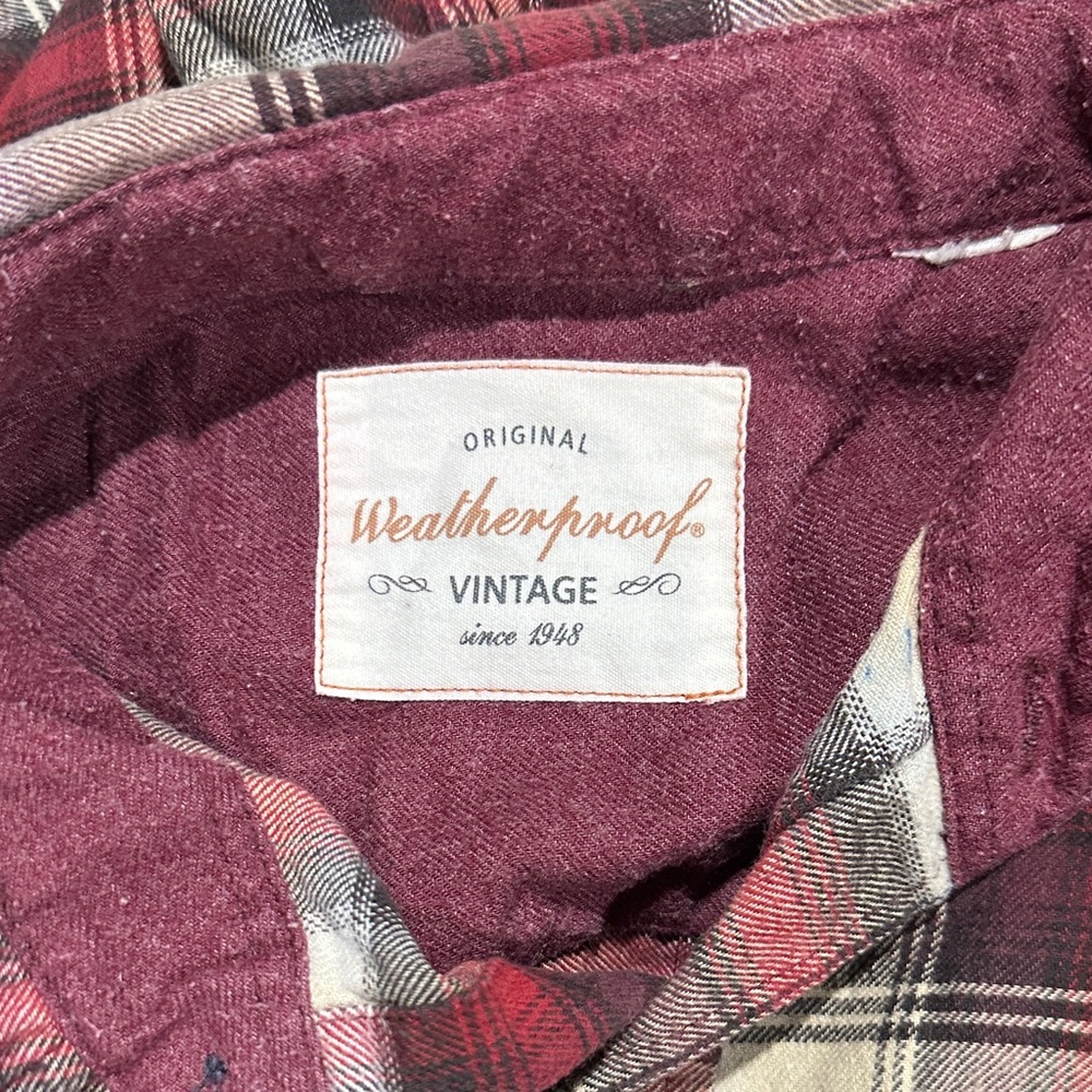 Original Weatherproof vintage men’s flannel - Picture 4 of 4